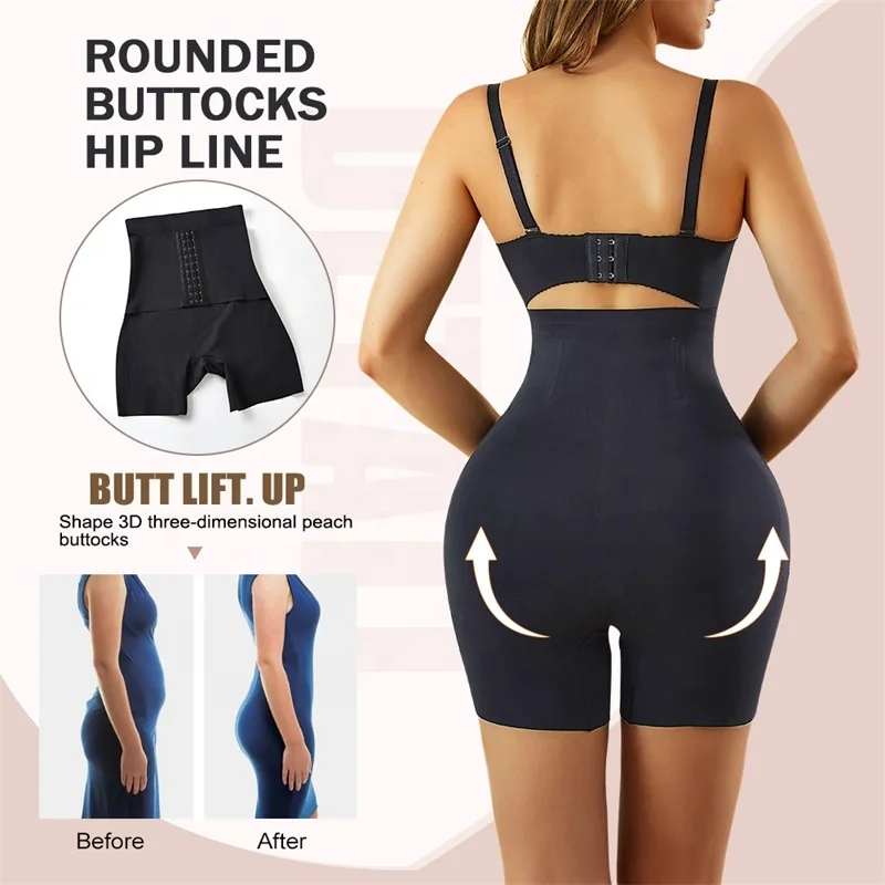 Wholesale Plus Size Women Full Body Corset Belt Butt Lift Panti High Waist Trainer Shaper Wear Tummy Control Shapewear