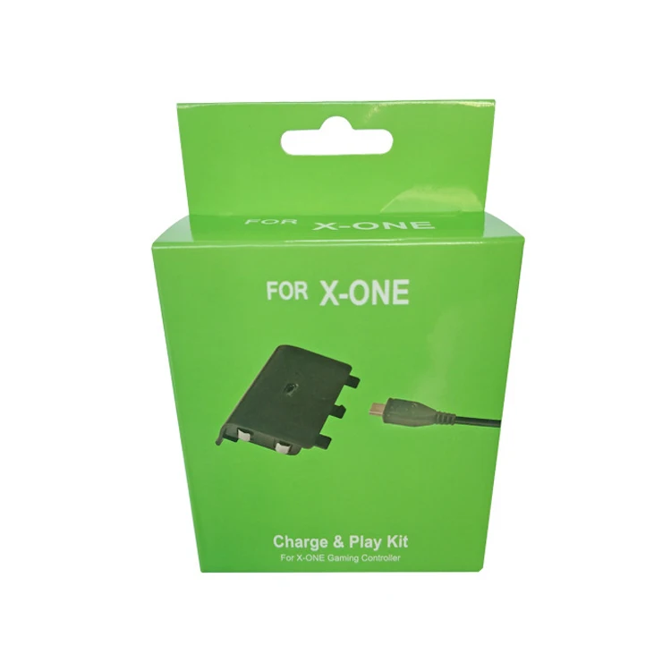 For Xboxes One Controller 1200mAh Handle Battery External with Back Cover for Xboxes One Gamepad Charging Cable