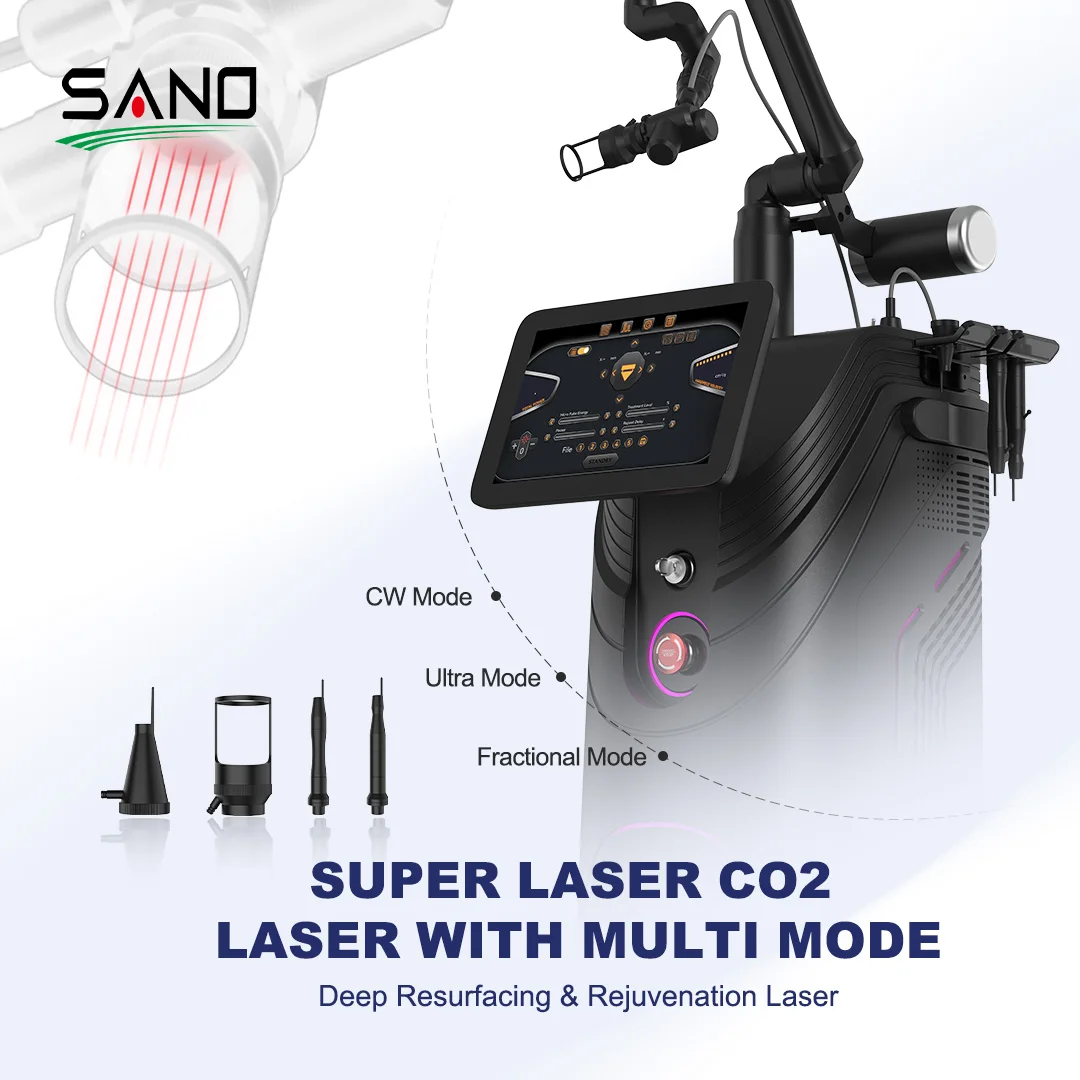 Vaginal Rejuvenation RF CO2 Fractional Laser Machine SANO SC-3 for Deep Wrinkle Removal Acne Treatment Dermatology Equipment