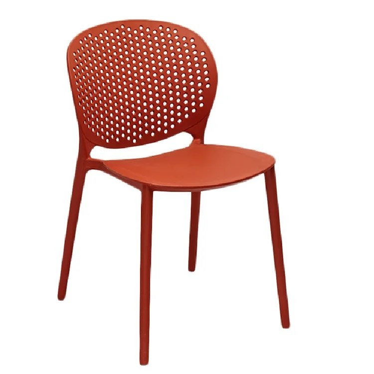 Italian Supernatural Yi Stackable Hole Back Polypropylene Plastic Dining Chair Restaurant Pp 