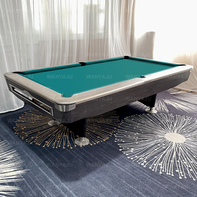 2025 9 Ball Return System 9ft Maxima 8 Pool Table With Natural Slates Billiard Table with Natural Slates&Adjustable Level
