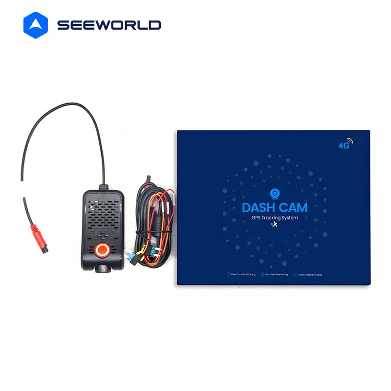 Live Video Monitoring Dash Cam with Built-in Real Time GPS Rastreador Tracking and Speed Recording 4G Camera Tracker