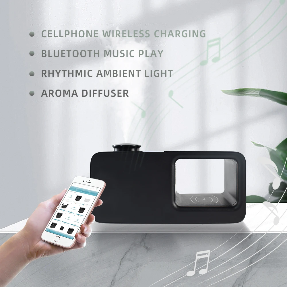 XA200 Music Player Aroma Diffuser Household Scent Diffuser Smart APP Waterless Perfume Diffuser for Hotel Home