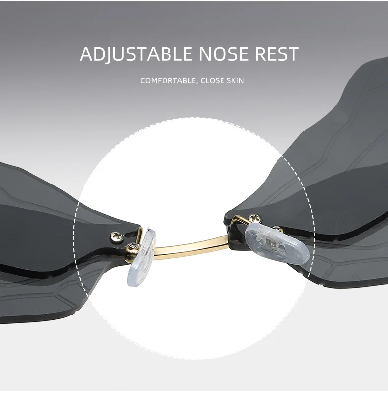 New Arrivals Sunglasses Unique Especially Custom Logo Sun Glasses Personalized Luxury Women Metal Shades