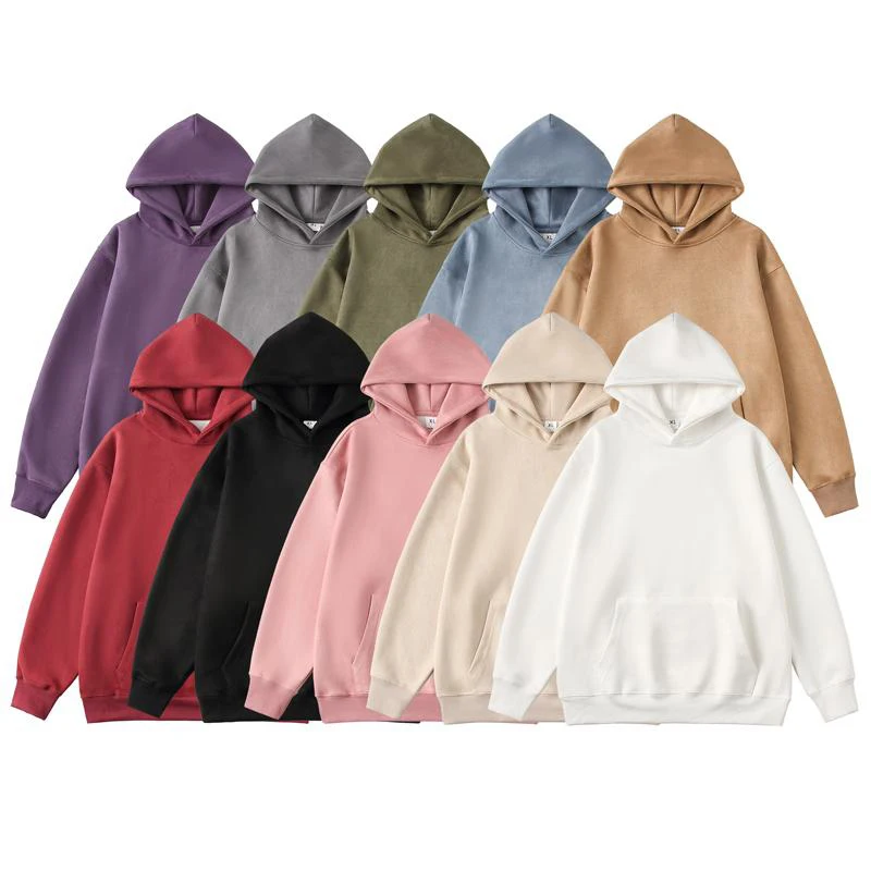 Embossed Suede 400 Gsm Custom Logo French Terry Cropped Hodie Hoodie ...