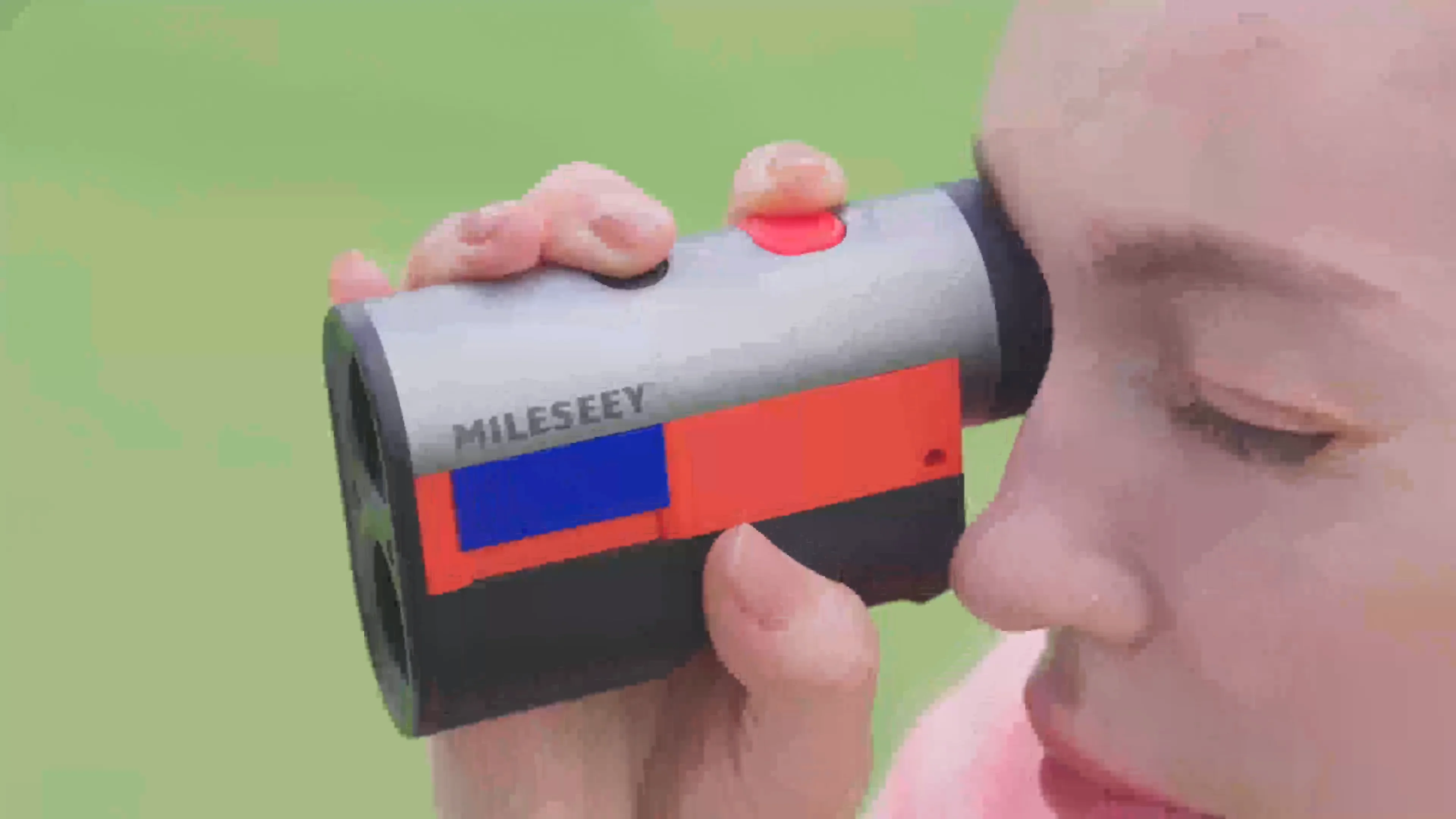 Mileseey Gpf12 Slope Switch Golf Laser Range Finder 6x Rechargeables