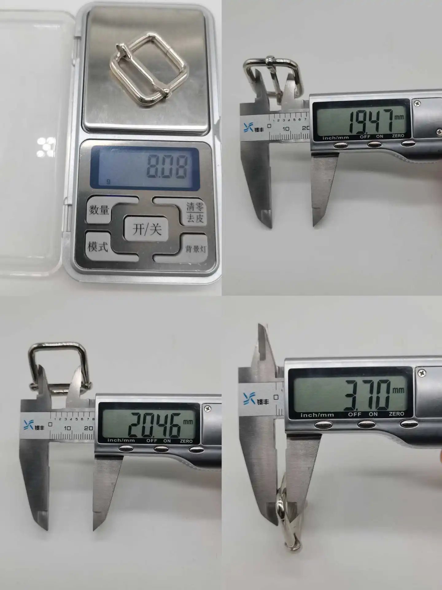 Bag Hardware Decorative Shoulder Strap Adjustment Buckle Custom Shoe Fashion Buckles