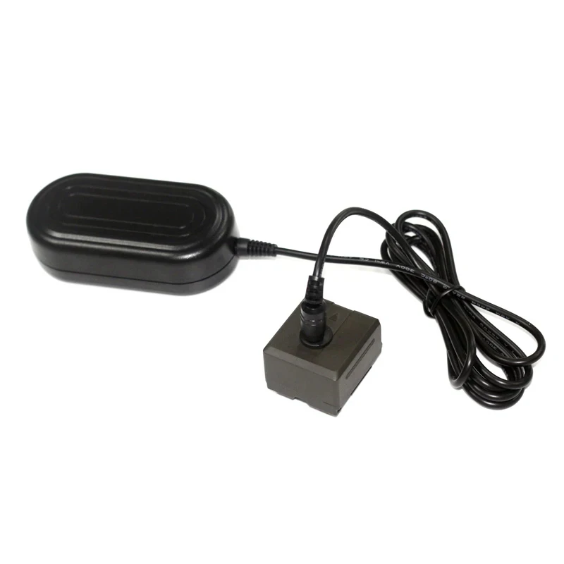 VBG130 Dummy Battery + AC-E6 Adapter Power Adapter for Pana sonic HDC-SD HS TM Series and AG-HMC73MC AG-HMC150 HMC153MC Cameras