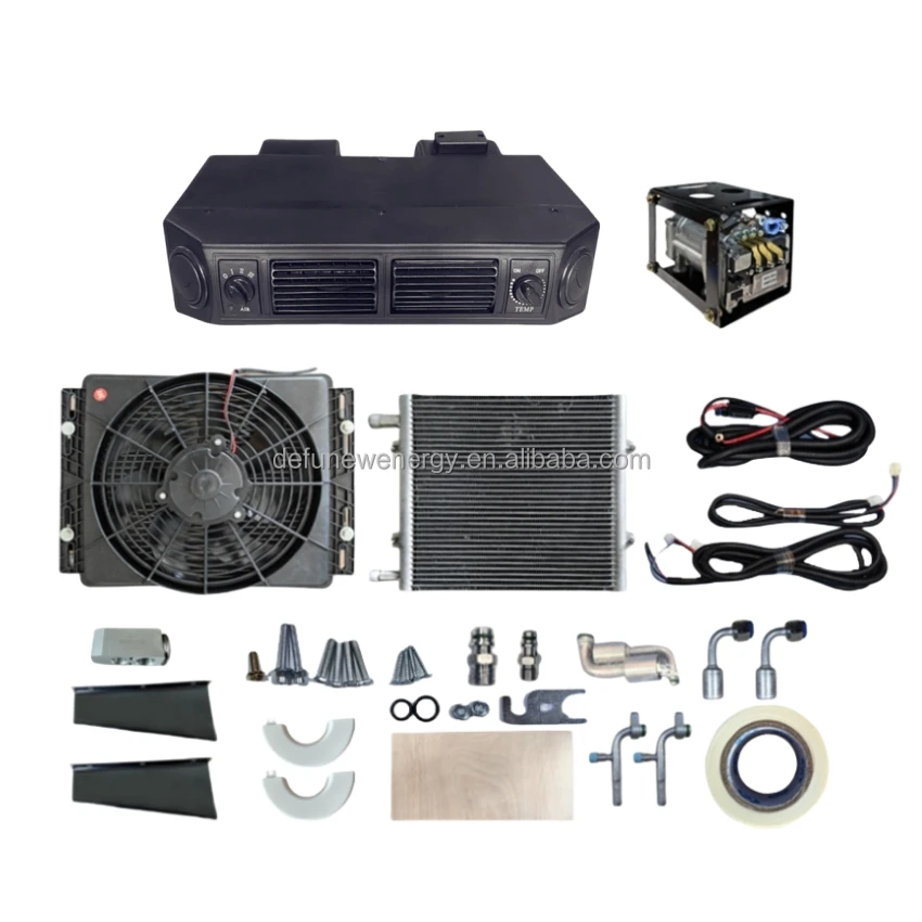 Universal Heating and Cooling Thermostat Under-dash 24V AC Car 12 Volt Auto Parking 12V RV Camper Air Conditioning