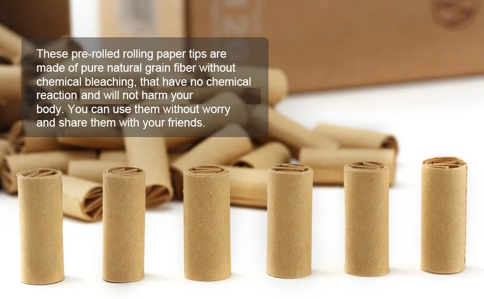 Biodegradable Recycled Paper Filter Smoking Paper Tips Buy