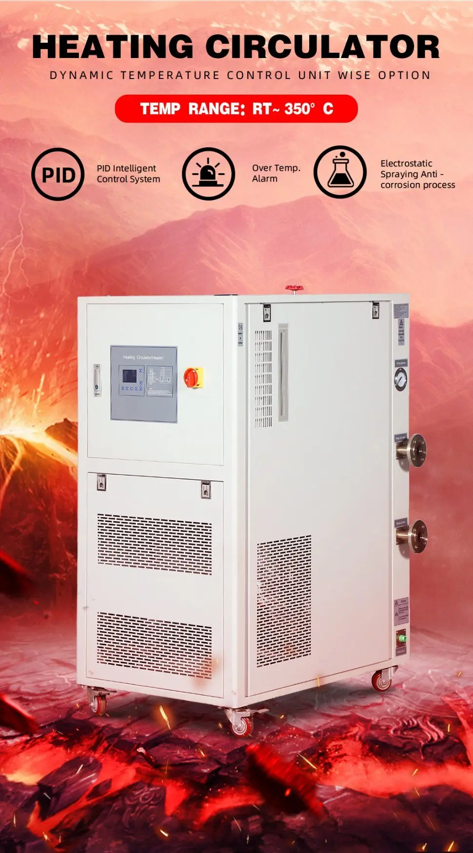 Explosion Proof Laboratory High Temperature 300 Degrees Heating System manufacture