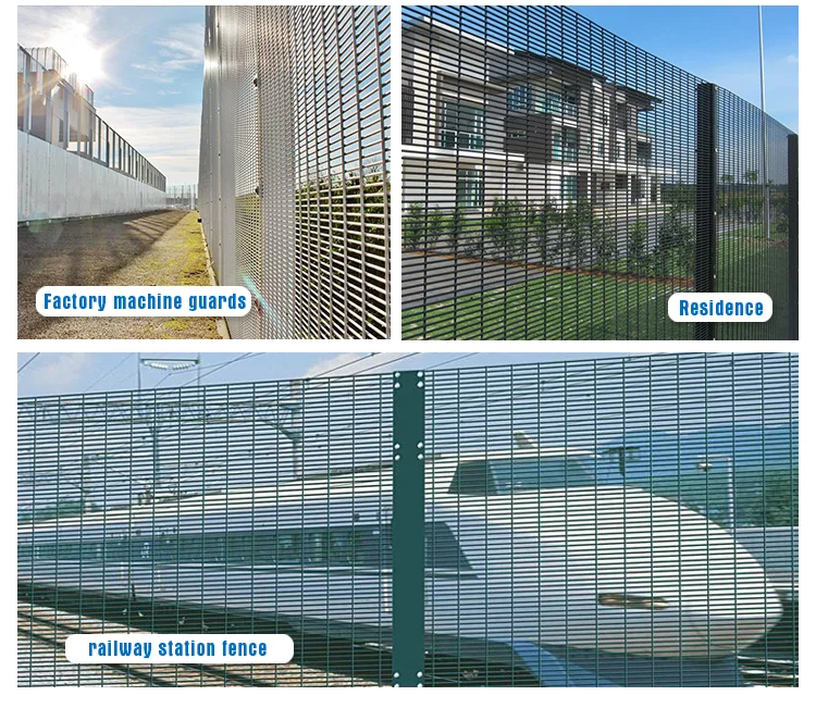 anti-climb-anti-cut-fence airport high security 358 fence clear view fence price in china