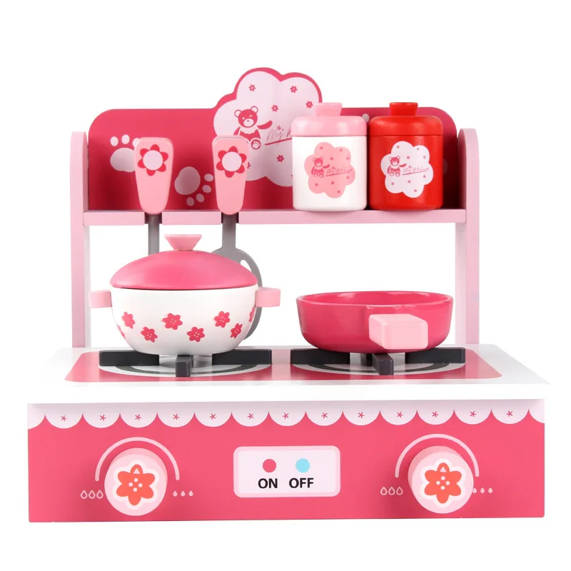 Деревянные детские ролевые игры кухонные игрушки детский кухонный набор для ролевых игр Кулинария Семейная Игра аксессуары