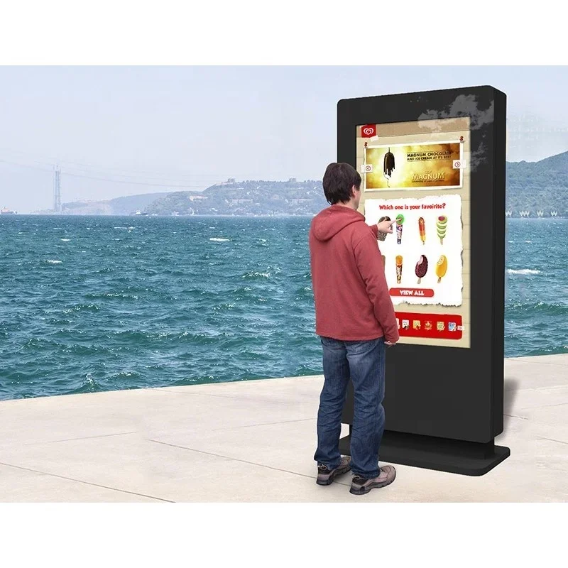 Factory Customized IP65 Waterproof Outdoor 55 Inch LCD Display ...