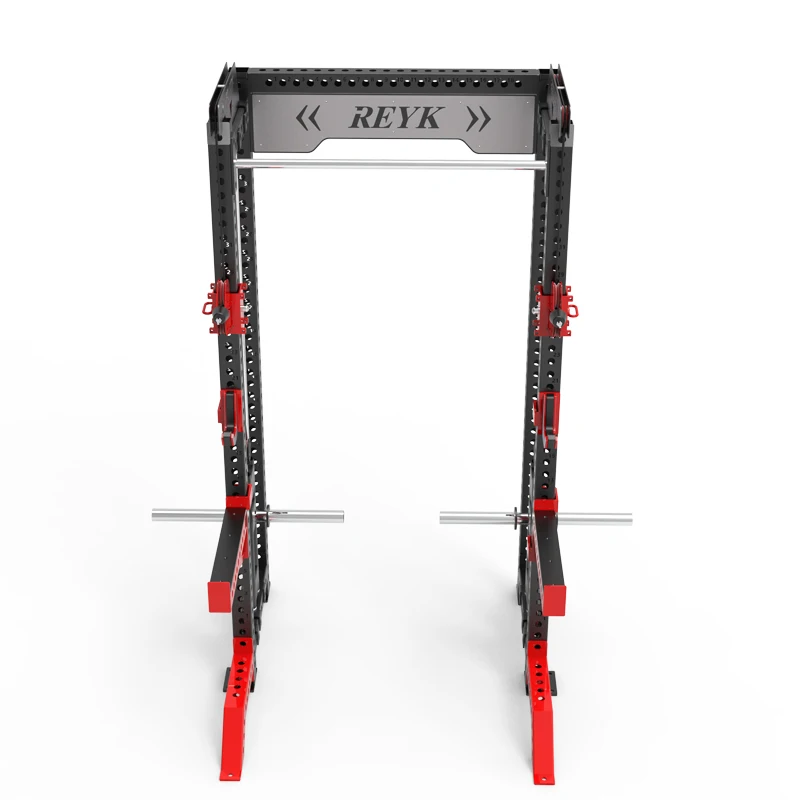 Multi-Gym Plate Loaded  Multi Function Smith Machine Steel Equipment Cable Crossover Fitness Machine Chest Squat Legs Home Use