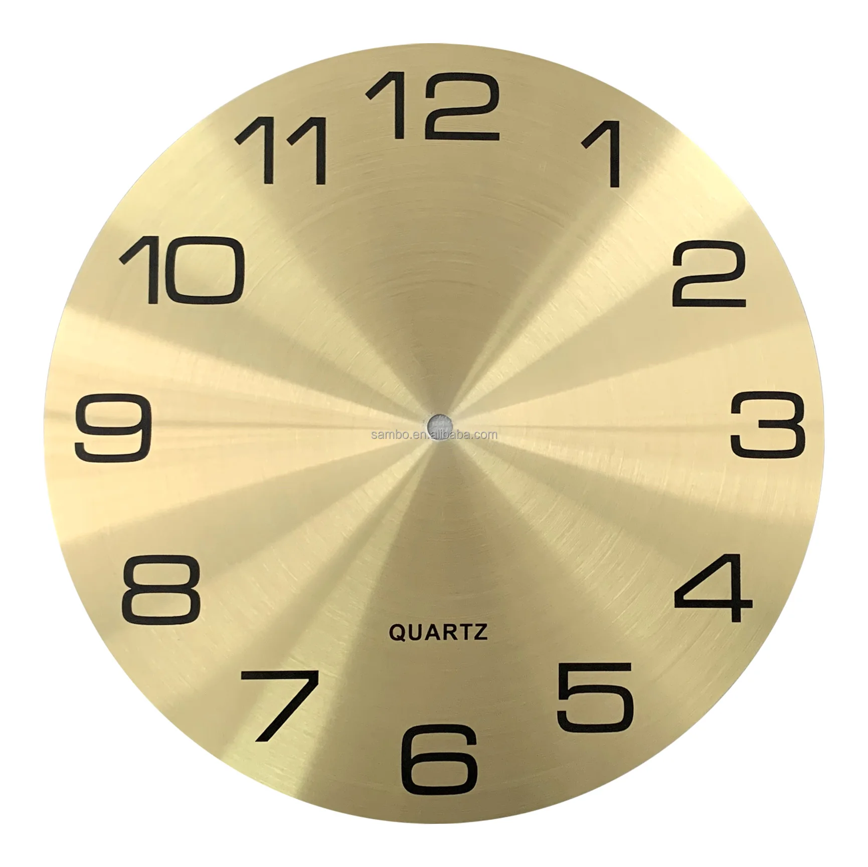 OEM Customize Aluminum Metal Clock Dial for Print