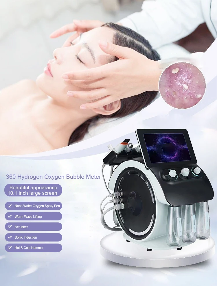 Microderm Layout 2024new Design Hydro Microdermabrasion Machine for Brightening Skin Tone