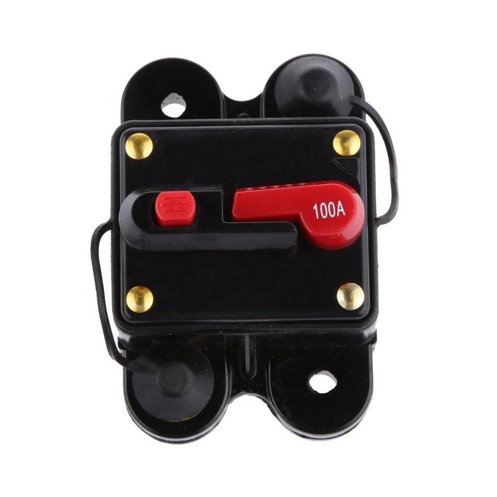 80A 80A Car Fuse Holders Inverter Circuit Breaker Car Audio Energy Inline Circuit Breaker Fuse Inverter With Waterproof Cover for Motor Auto Car Marine Boat 80A 80A Car Fuse Holders Inverter Circuit Breaker Car Audio Energy Inline Circuit Breaker Fuse Inverter With Waterproof Cover for Motor Auto Car Marine Boat