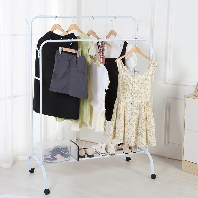 Multifunctional Coat Rack Clothes Hanger Stand Garment Rack With Bottom Shelf Buy Clothes