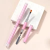 Round head dark pink color