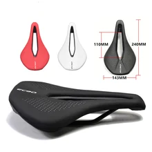 EC90 Bicycle Seat MTB Road Bike Saddles Breathable Comfortable Ultralight Seat Mountain Bikes Racing Saddle Parts Components