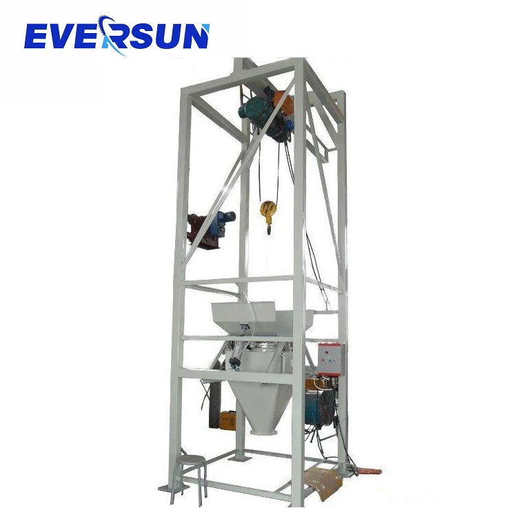 Crystal Sugar Fertilizer Fine Powder Modlur Bulk Bag Discharger Bulk Bag Unloader