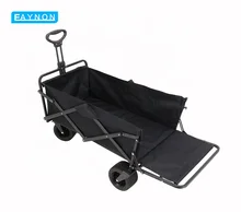 Eaynon Extensible Beach Each Trolley Cart Kids Camping Fold Carts Folding Lounge Foldable Wagon