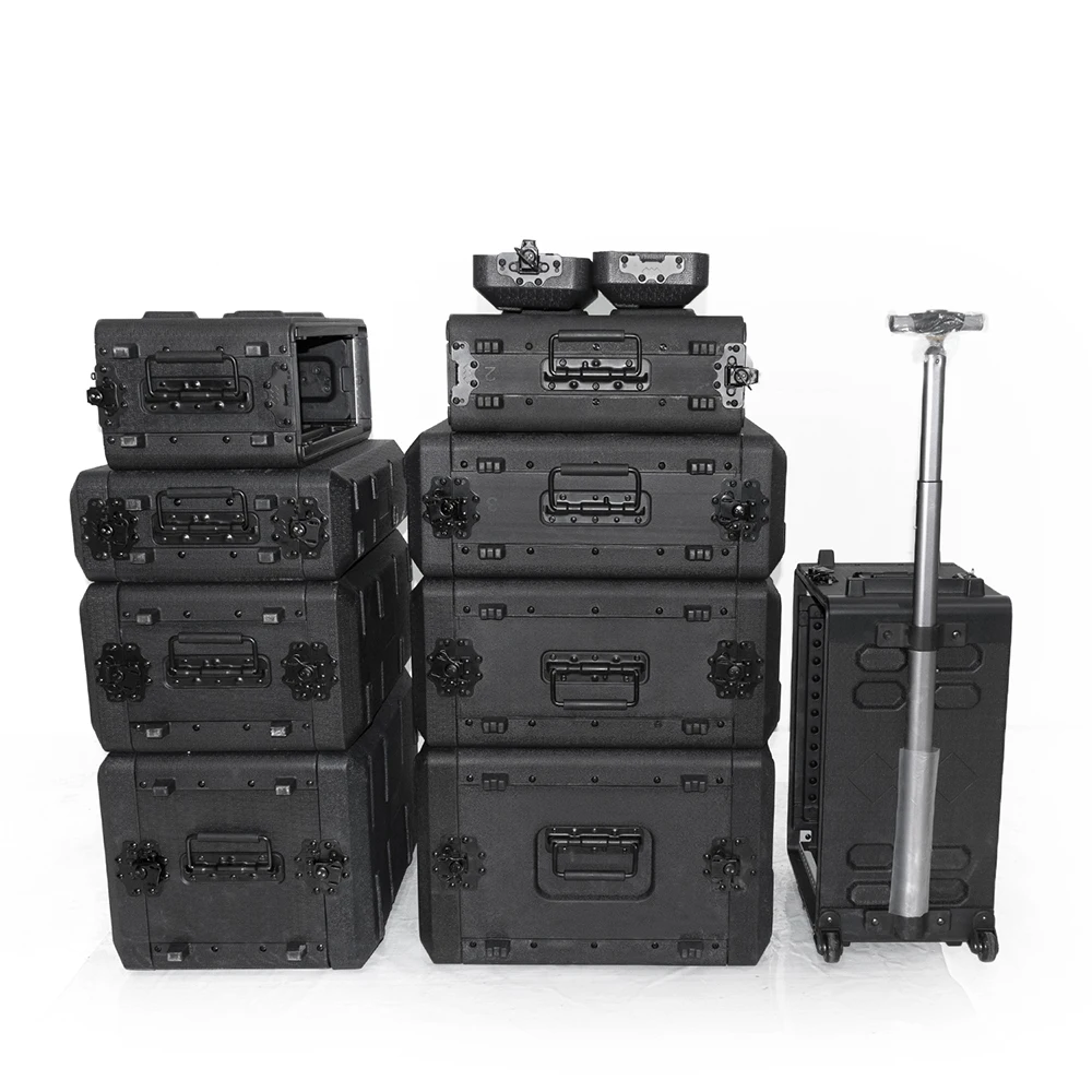 2U Plastic Rack Case Shallow 17