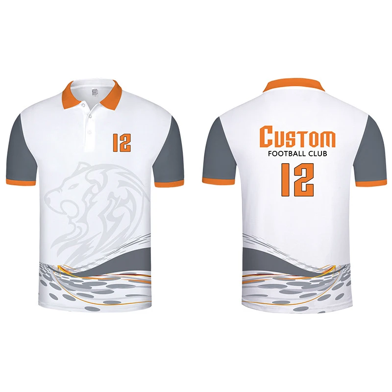 Factory Customised Sublimation Print Polo Shirt Event Advertising Culb Uniform T Shirt Custom Logo Golf Polo Shirt Unisex