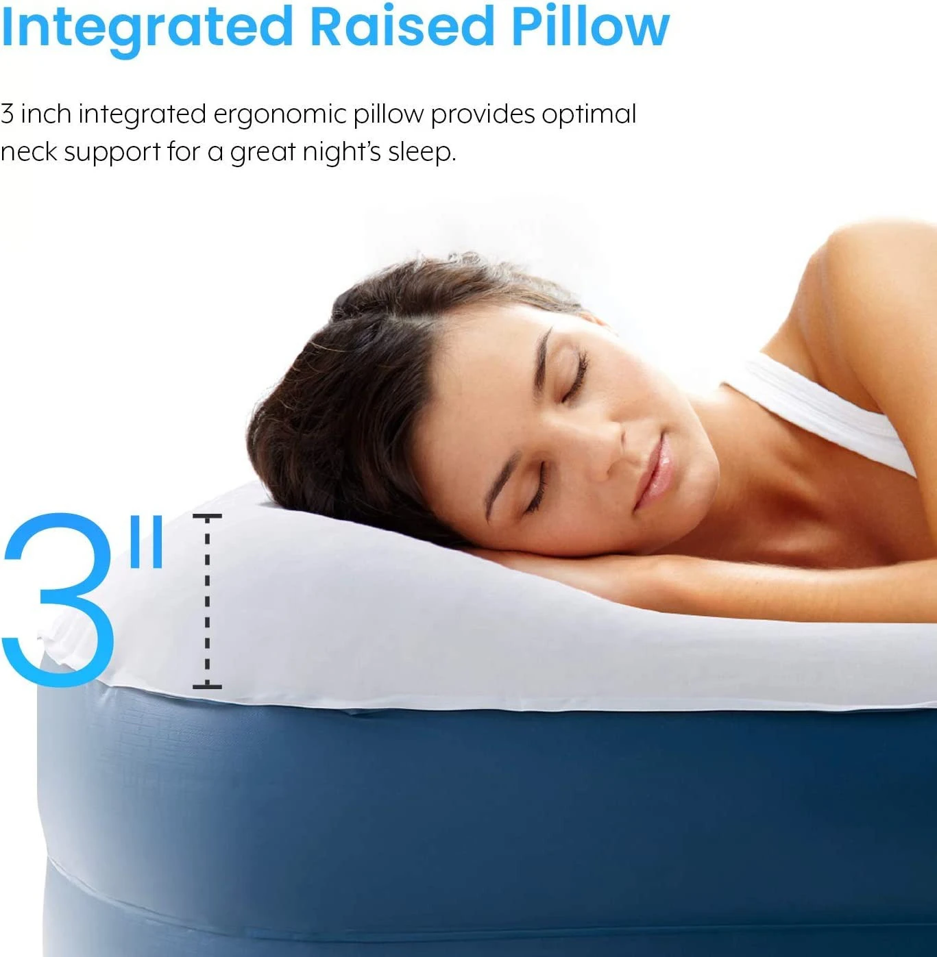 New Design Air Mattress Selfinflating Comfortable Surface Suitable For