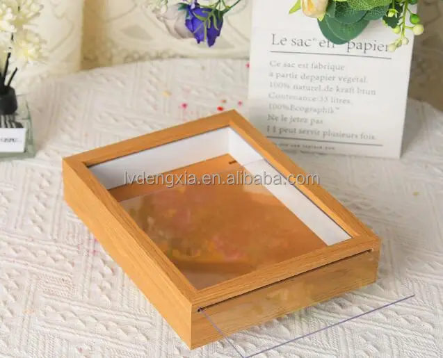 A4 A5 Mdf Material Empty Photo Frame for DIY Painting Light Blank Frames with Acrylic Luminous Painting Night Light Material