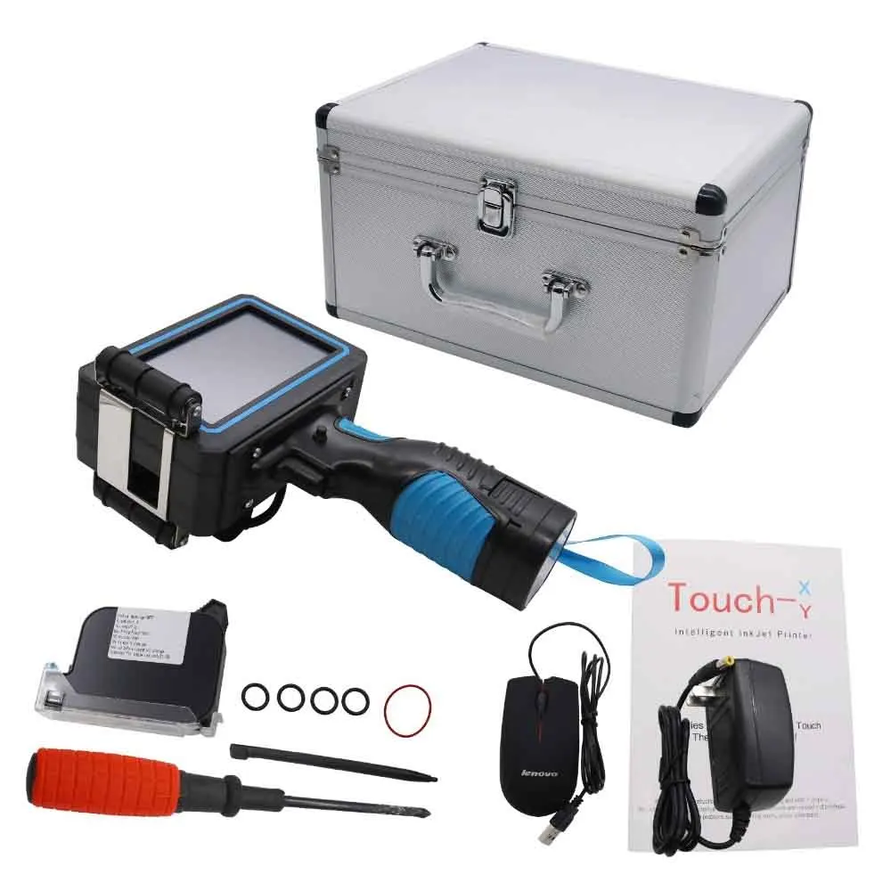 Manual Marking Machine Inkjet Coding Machine Date Coder Label Printing Machine for Foil Bag