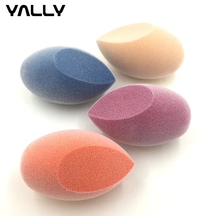 Oem Customize Hydrophilic Polyurethane Latex Free Beauty Microfiber Face Sponge Blender for Makeup No