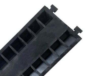 OEM Rubber Pvc Drop Over Cable 2 Channel Ramp Cable Protector details