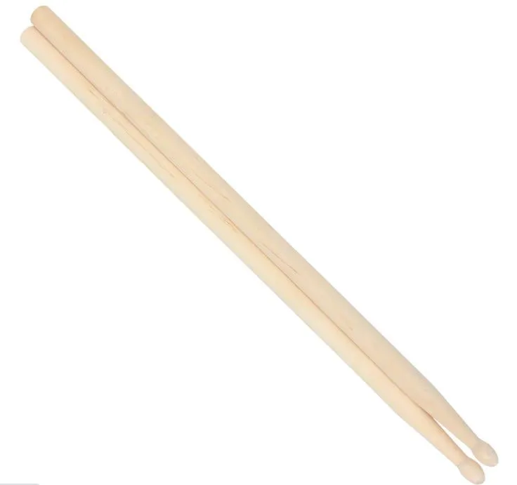 Dilwe 5A Drum Sticks Maple Wood Drumsticks Practical Percussion Music Instrument Accessory 