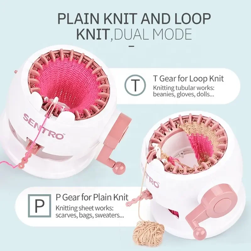 Развивающие игрушки шарф шапка носки Детская вязальная машинка развивающая детская практичная способность