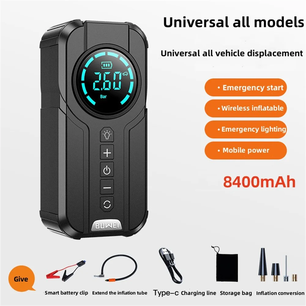 Costeffective Car Battery Jump Starter Tire Inflator Jump Starter Power Bank Jump Starter