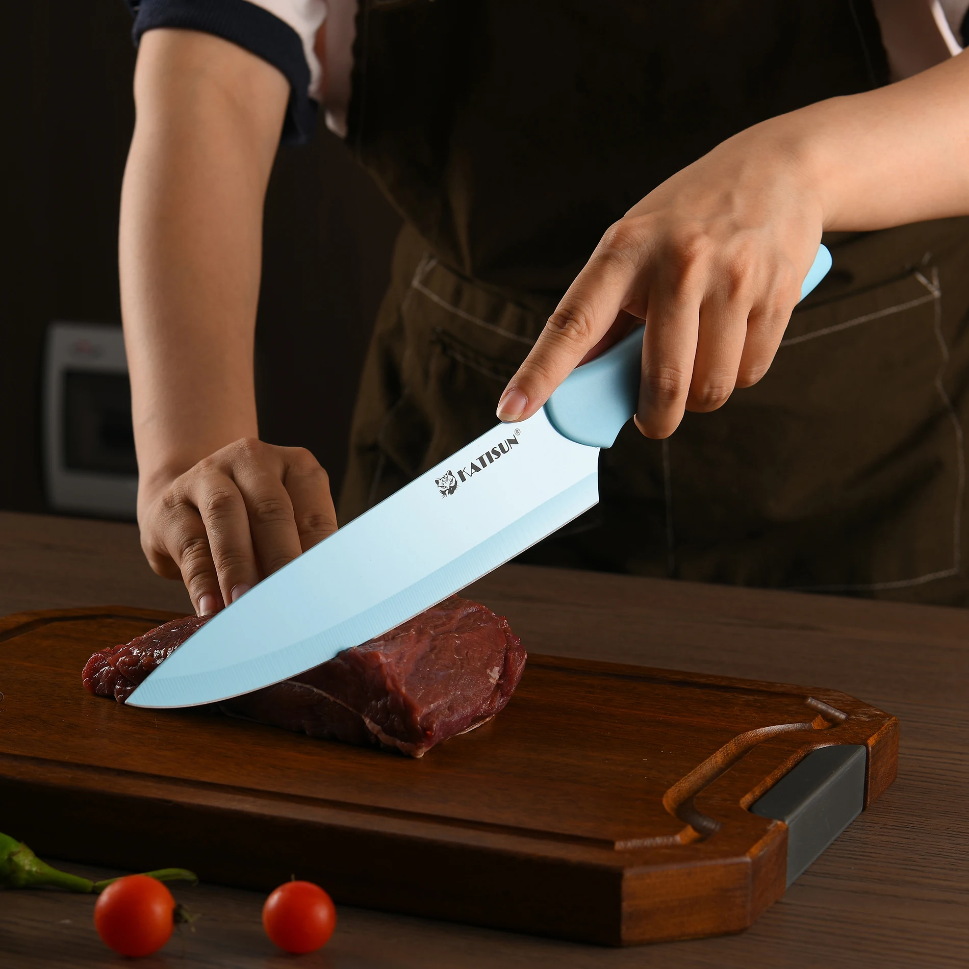 Küchenmesser Set 13-teilig Mit Schere Und Messerschutz_voghion.com