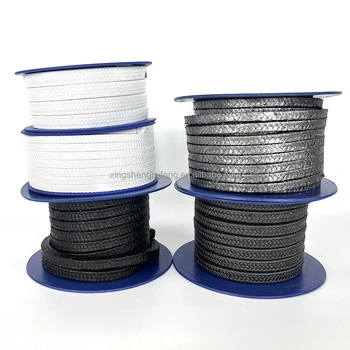 Aramid packing oil black PTFE packing carbon Aramid carbon mixed woven carbon PTFE mixed woven pure graphite packing