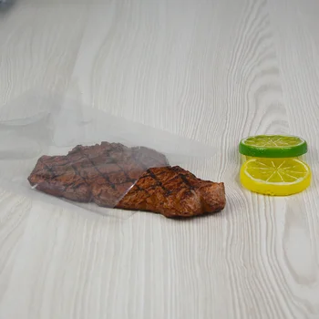 OEM Printing   Food Commercial Grade Heal Seal Plastic Film 5 Mil  Vacuum Bag For Meat  Packaging