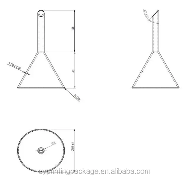 Funnel Shape Top Quality   Perfume test Paper Perfume test Strip