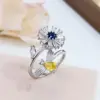 Bee Flower (Silver)