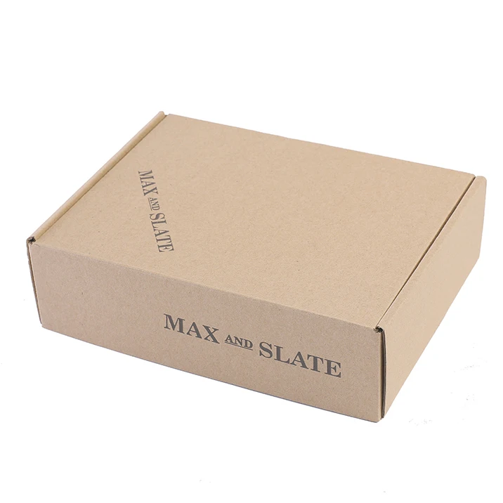 Recycled Kraft Paper Box Custom Shipping Box Mailers Printing Luxury Clothing Packaging Boxes