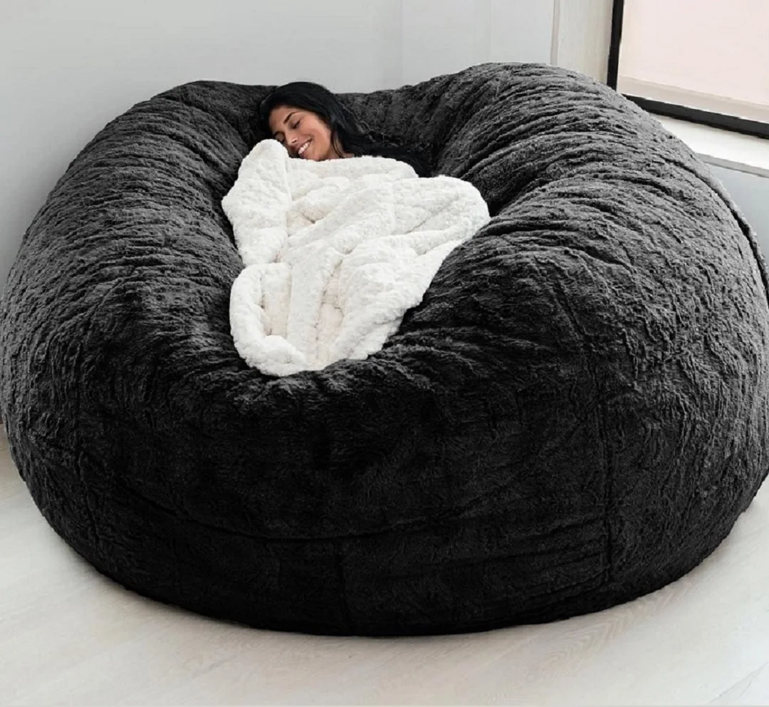 big round soft chair