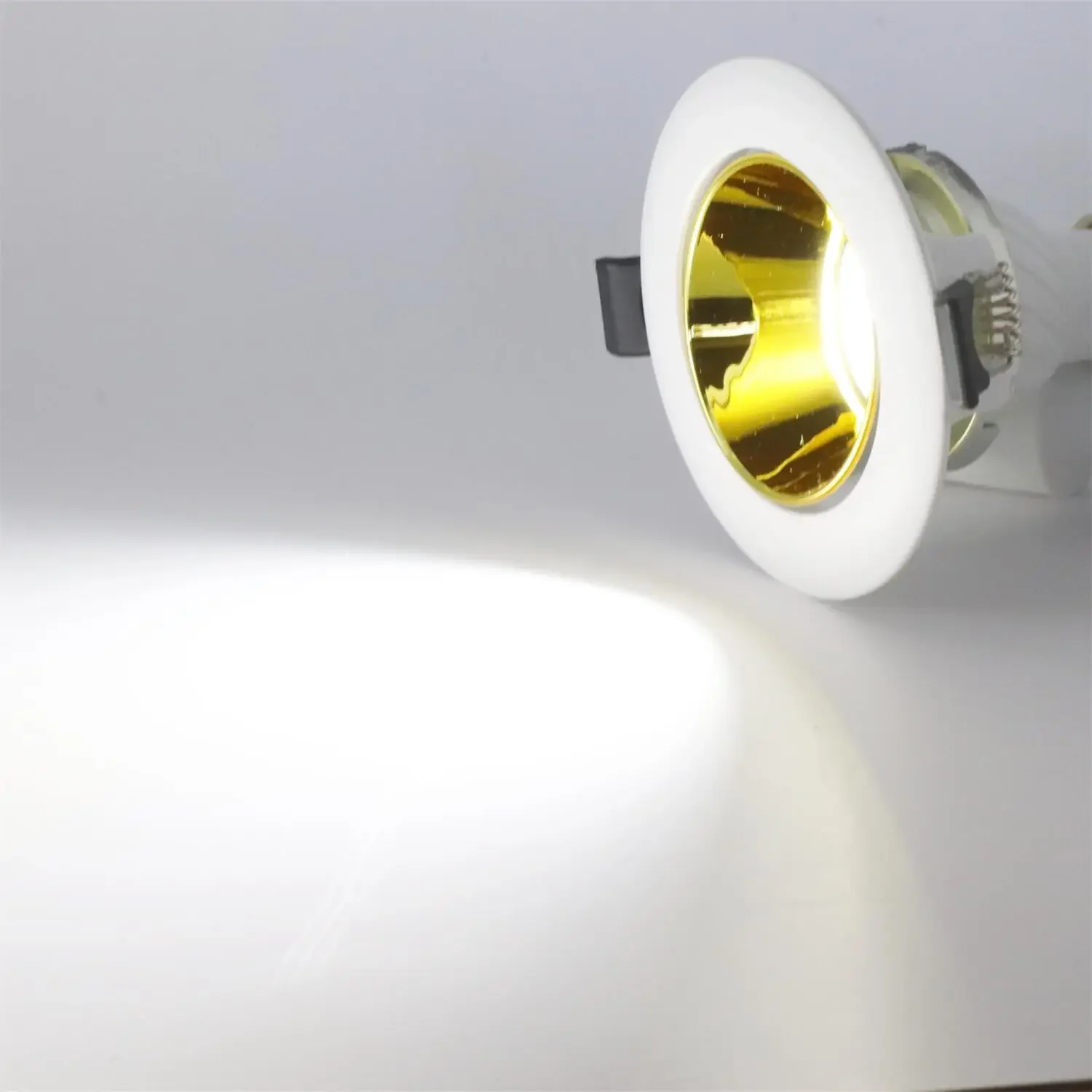 Led Halogen Square Trumpet Recessed Mr16 Gu10 Spotlight Ceiling Light ...