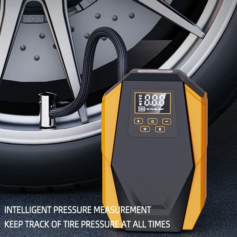 PCMOS Portable Digital Air Compressor Car Tyre Inflator Air Pump Wholesale Price Made of Durable Plastic - view 5