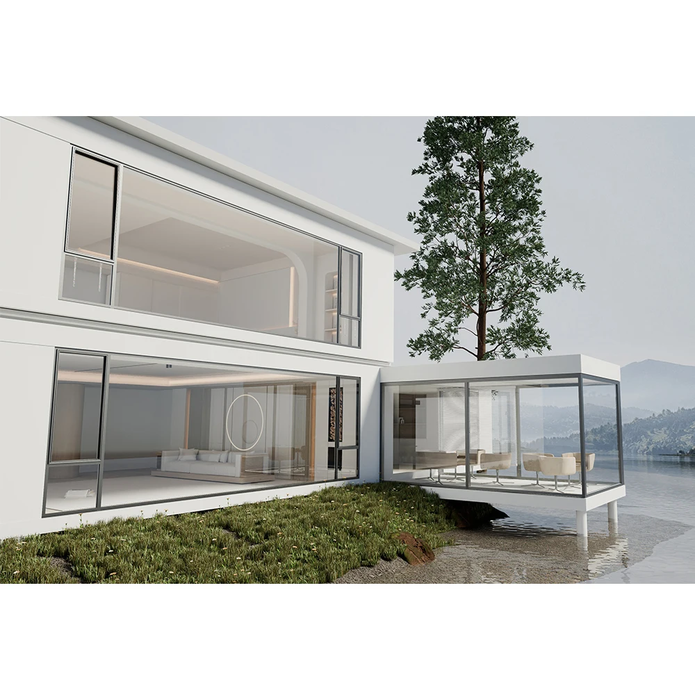 Fuson Small and Medium Units  Simple Design  Window American Style European Standard Outdoor Smart Window