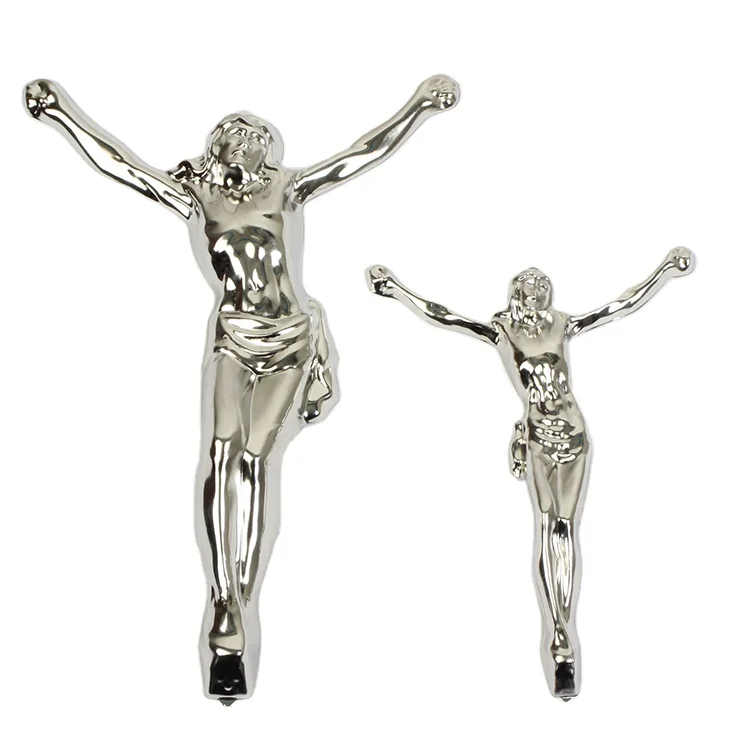 Прецизионная металлическая сборка Аксессуары погребальный крест Иисус распятие