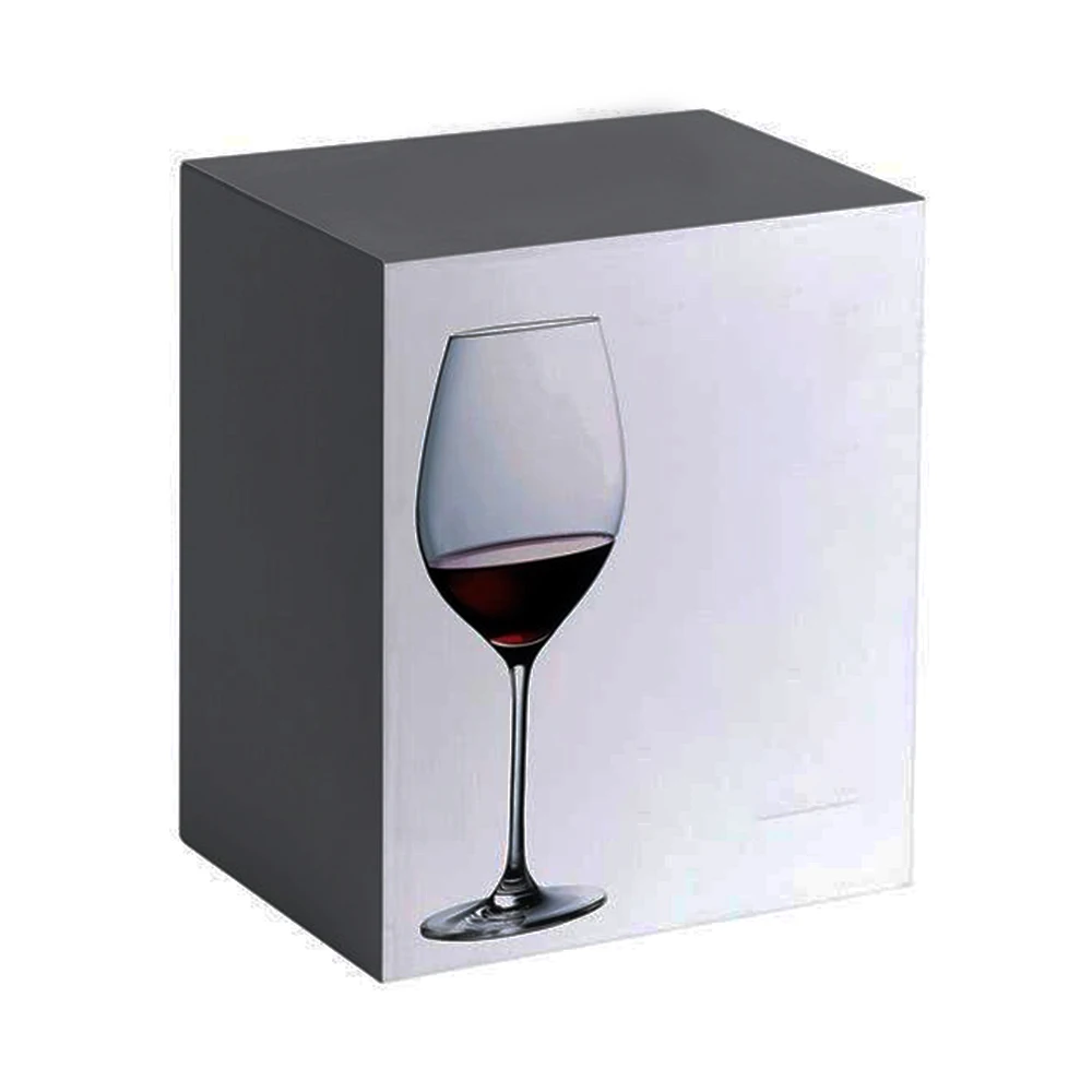 Customized Logos Wine Glasses Set Of 6 Gift Box Wine Glass Shipping