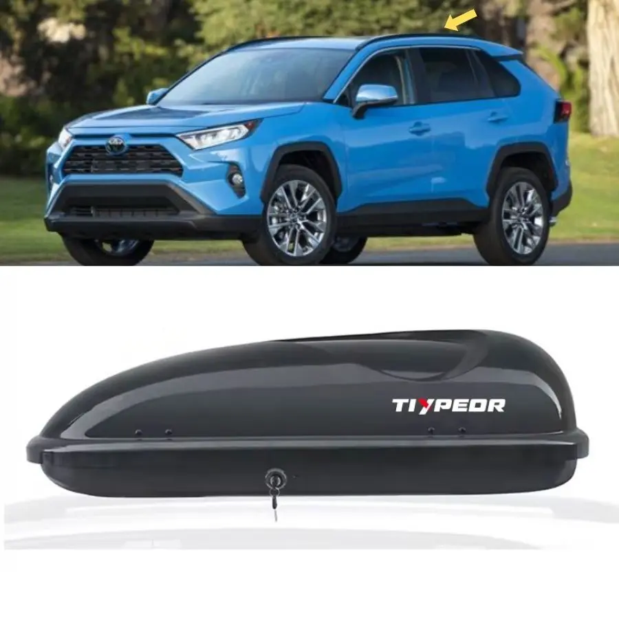 Roof Box 320L Universal Customized Color Waterproof Luggage Bag Storage Top Cargo Box for Universal Suv Pickup Car High Quality